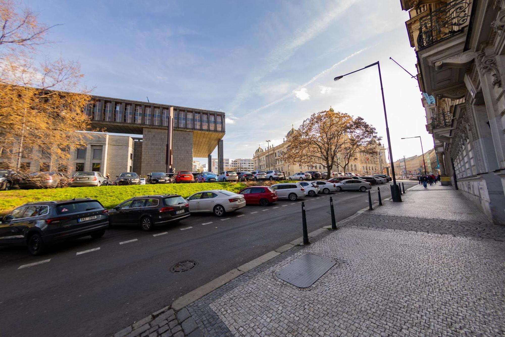 Wenceslas Square Apartment Praga Exterior foto